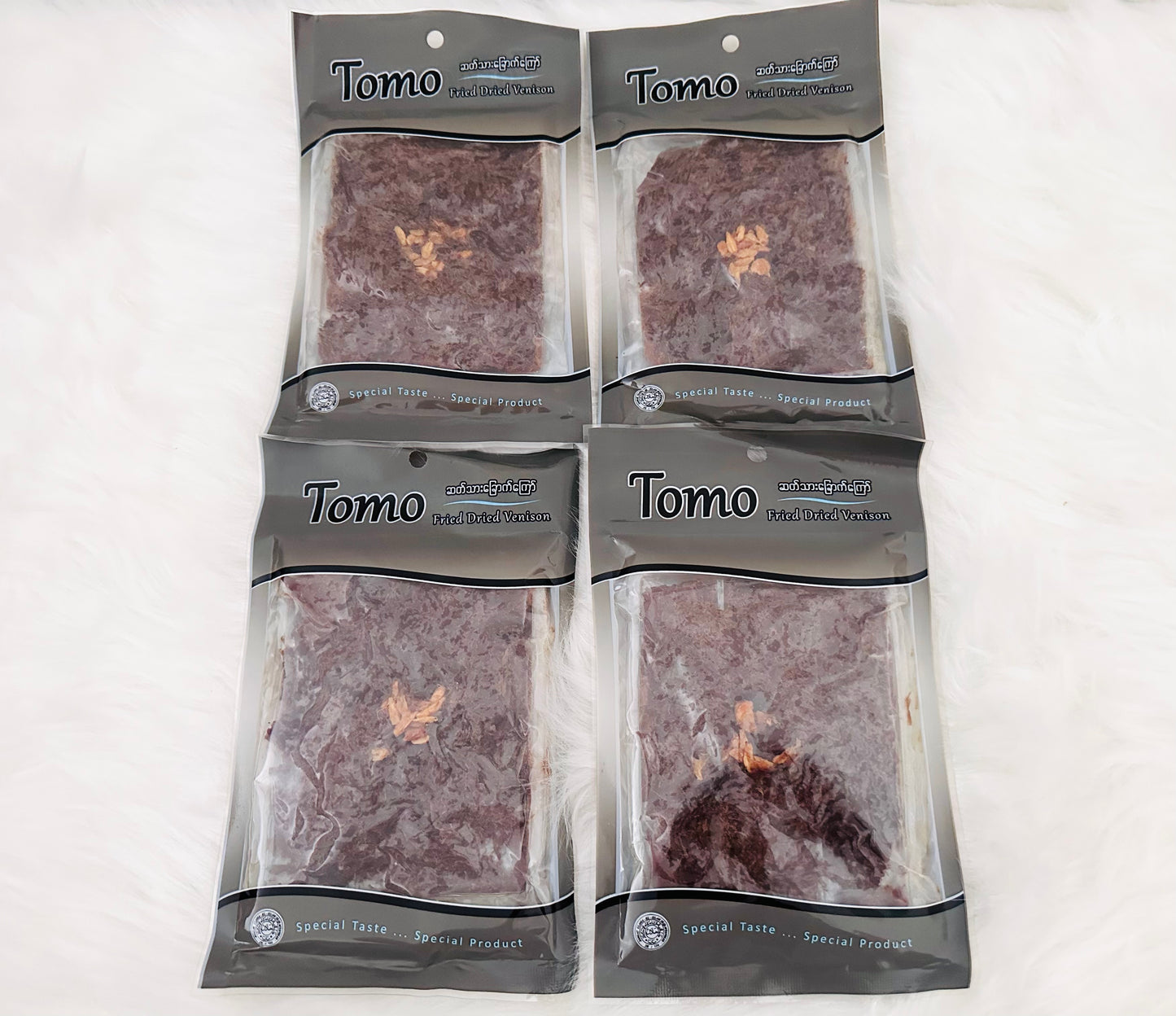 TOMO ဆိတ်သားခြောက်ကြော် ( Fried Dried Venison )