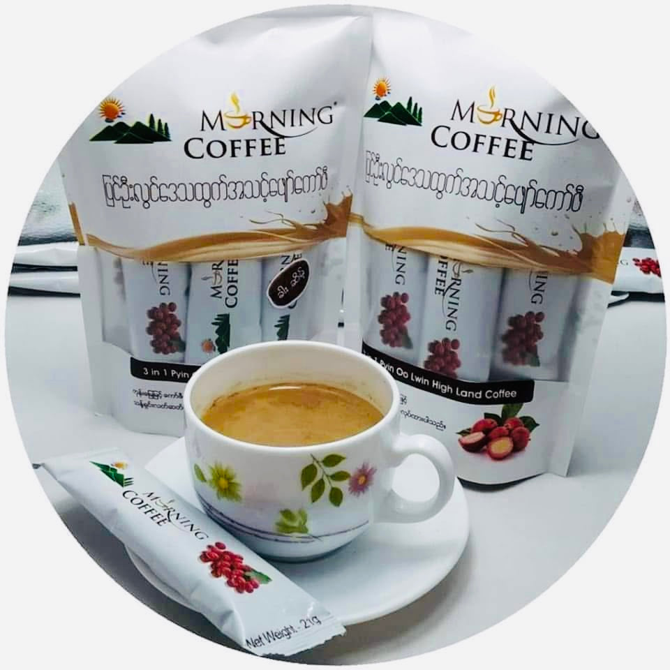 Morning Coffee ပြင်ဦးလွင်ဒေသထွက် အသင့်ဖျော်ကော်ဖီ ချိုဆိမ့်