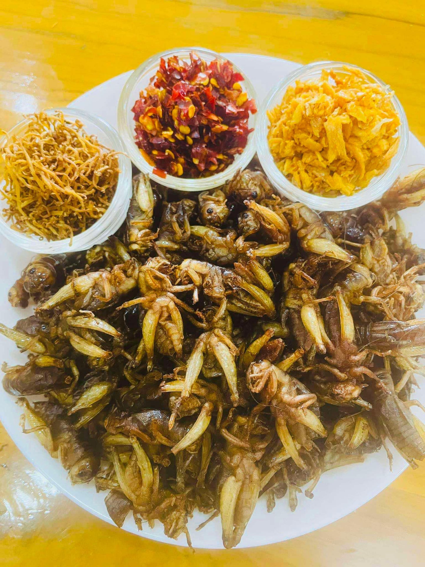 သက်မေ ပုရစ်ကြော် (အကောင် ၅၀)