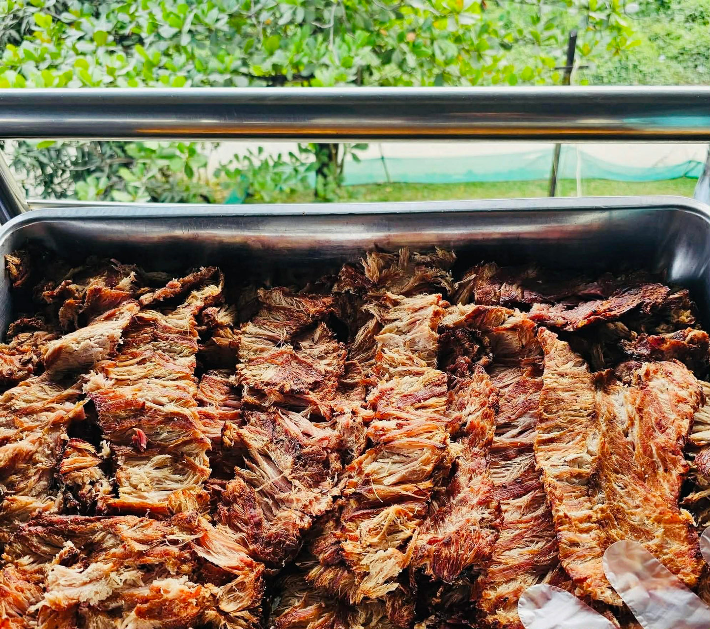 ပန်းခရေ ဝက်သားခြောက်မီးကင်