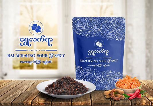 ‌ရွှေလက်ရာ ဘလချောင်ကြော် ချဥ်စပ် ( Balachaung Sour Spicy )