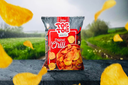 Toe Toe Potato Chips - Spicy