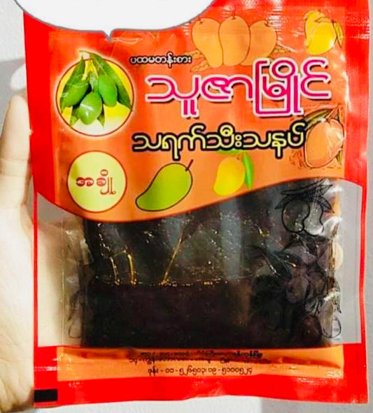 သူဇာမြိုင် သရက်သီးသနပ်အချို ( Mango Pickle - sweet )