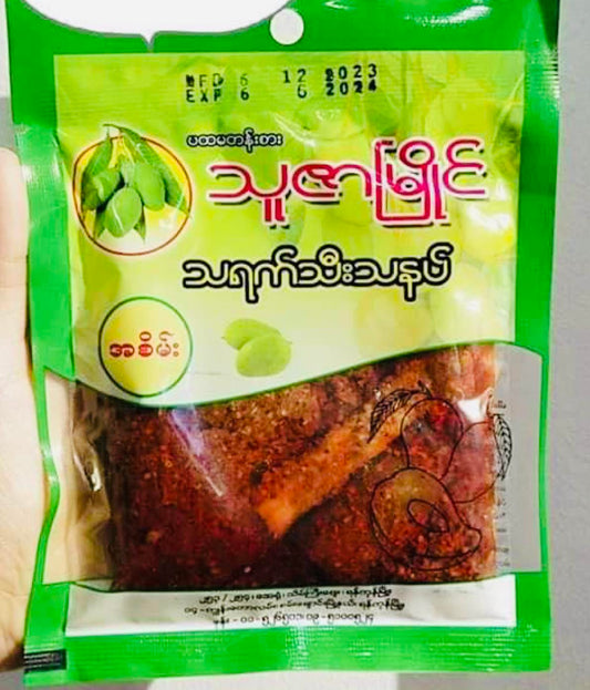 သူဇာမြိုင် သရက်သီးသနပ်အစိမ်း ( Mango Pickle )