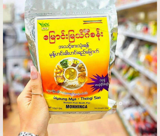 မြောင်းမြသိင်္ဂီစန်း မုန့်ဟင်းခါးဟင်းရည်ခြောက်