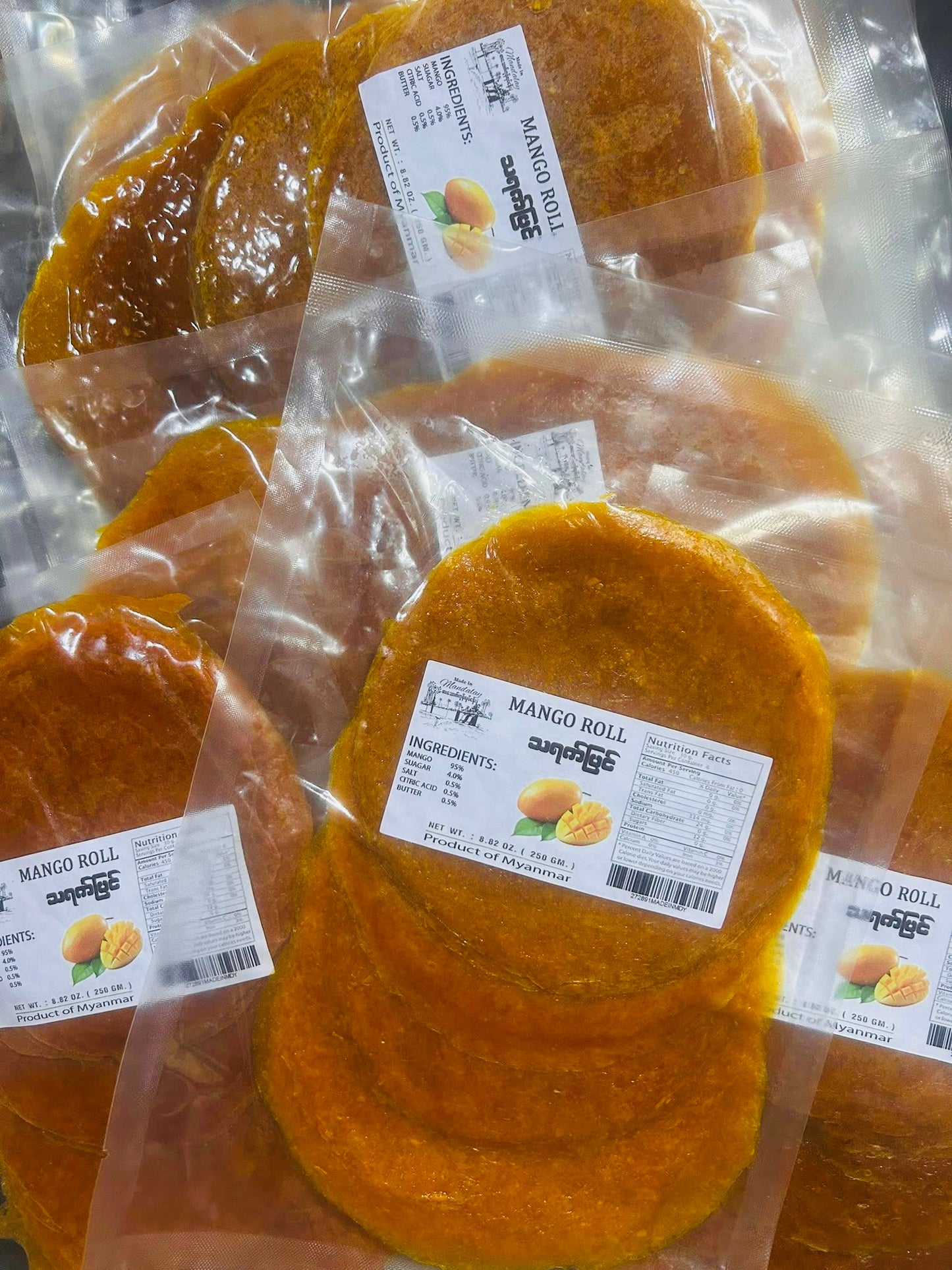 Made in Mandalay သရက်ပြင် ( Mango Roll )