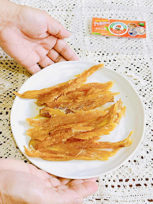 Easy way by Noodi  ငါးရံ့ခြောက်မီးကင်