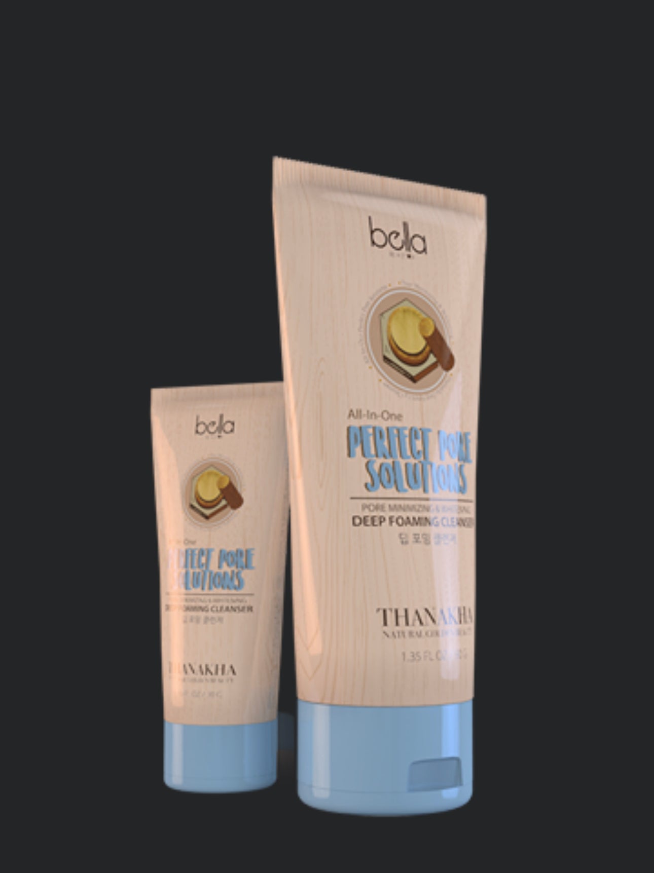 Bella သနပ်ခါးမျက်နှာသစ် ( Thanakha Cleanser )