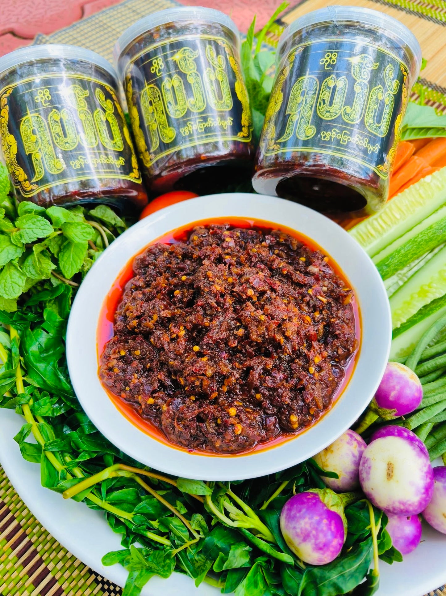 ရှယ်ပဲ ပုစွန်ခြောက်ငပိချက်