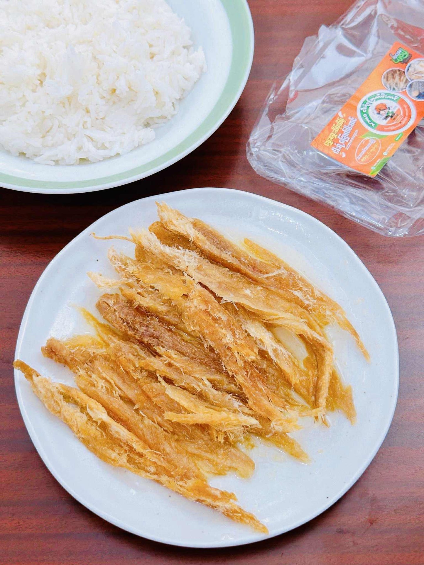 Easy way by Noodi  ငါးရံ့ခြောက်မီးကင်